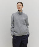 MARITHÉ SPORT COLOR BLOCK KNIT ZIP-UP IN GRAY image 13