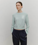 MARITHÉ SPORT W M+FG LOGO CROP PULLOVER IN SKY BLUE image 11