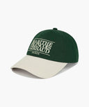CLASSIC LOGO 6PANEL COLOR BLOCK CAP IN BEIGE image 7