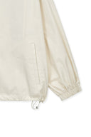 BACK LOGO HIGH NECK JUMPER IN CREAM image 17