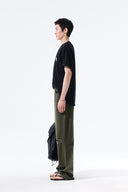 APPLIQUE FELT LOGO TOP FOR MEN IN BLACK image 7