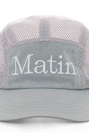 MATIN LIGHT MESH CAP IN GRAY image 11