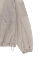 BACK LOGO HOODY WINDBREAKER FOR MEN IN LIGHT GRAY image 5