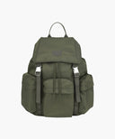 CLASSIC LOGO METAL BUCKLE BACKPACK IN KHAKI image 10