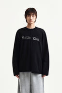 ASYMMETRIC LOGO TOP IN BLACK image 10