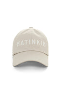 APPLIQUE FELT LOGO BALL CAP IN LIGHT GRAY image 5