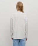 CLASSIC LOGO LONG SLEEVE IN LIGHT HEATHER GREY image 20