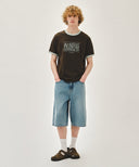M BERMUDA DENIM PANTS IN LIGHT BLUE image 3
