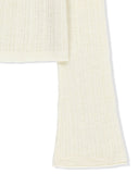 2WAY SHEER PULLOVER IN IVORY