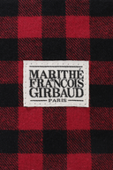 CLASSIC LOGO POUCH (FLANNEL) IN RED