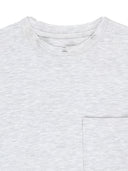 淺灰色 UNI SCRIPT LOGO 短袖上衣