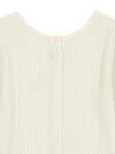 2WAY SHEER PULLOVER IN IVORY