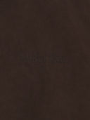 UNI HIGHNECK SUEDE JUMPER IN BROWN