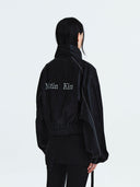 MATIN COATING CROP BLOUSON IN BLACK image 11