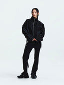 MATIN COATING CROP BLOUSON IN BLACK image 10