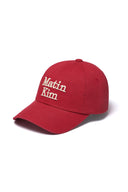 MATIN VOLUME LOGO 棒球帽—紅色