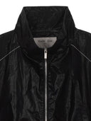 MATIN COATING CROP BLOUSON IN BLACK image 3