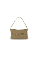 MATIN CRACKED LOGO ECOBAG IN KHAKI